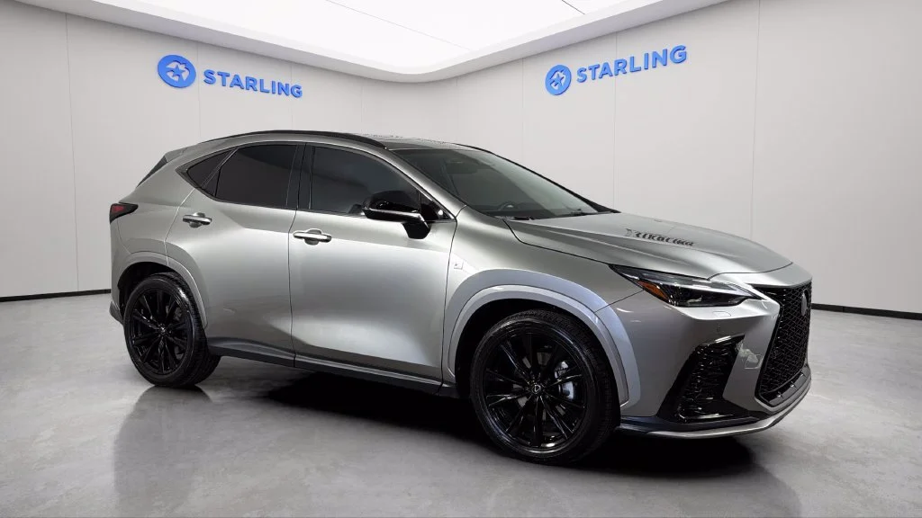 Used 2025 Silver Lexus NX 350 F SPORT Handling image 13