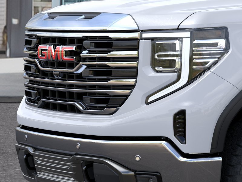 New 2026 Glacier White Tricoat GMC SLT image 13