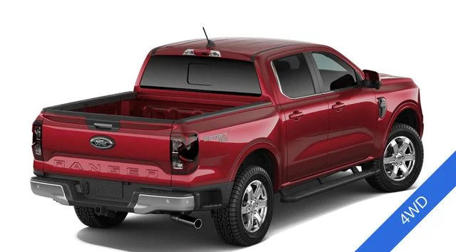 New 2026 Ruby Red Metallic Tinted Clearcoat Ford Lariat® image 3