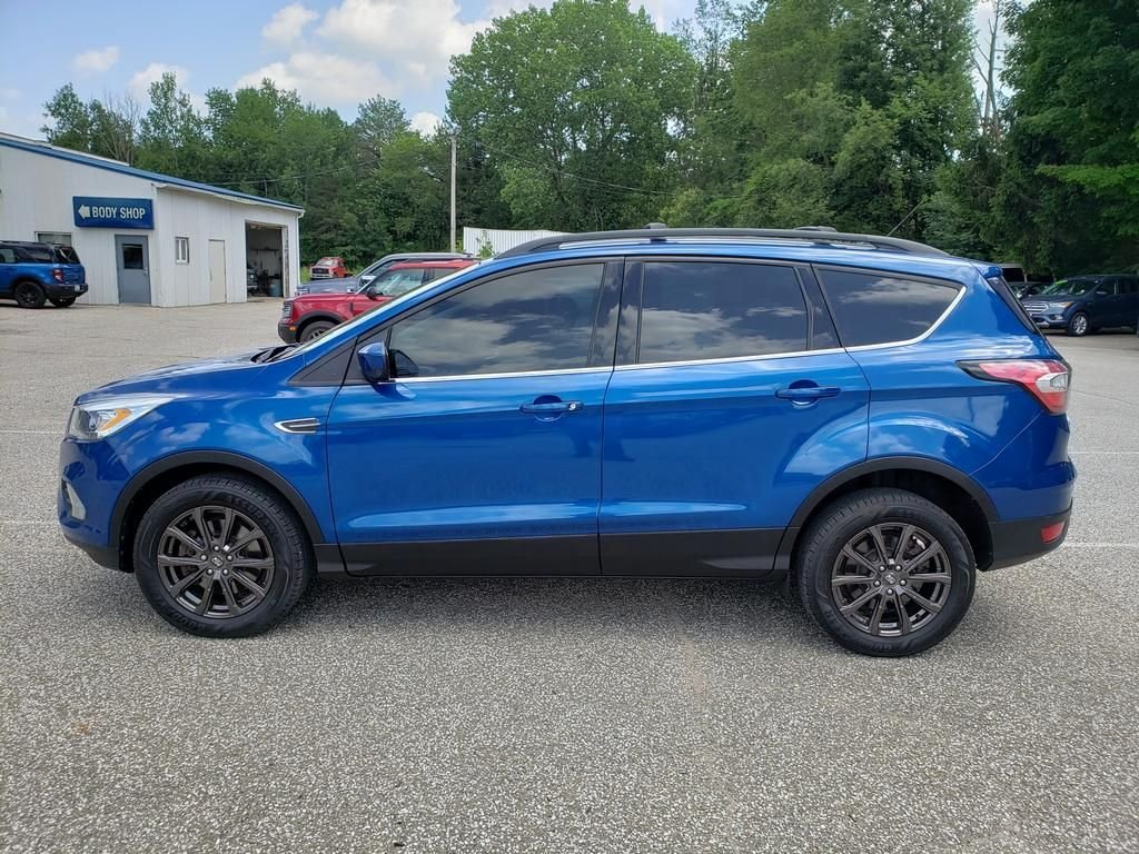 Used 2017 Lightning Blue Metallic Ford SE AWD Tech Pkg Power Seat 1.5 Ecoboost image 4