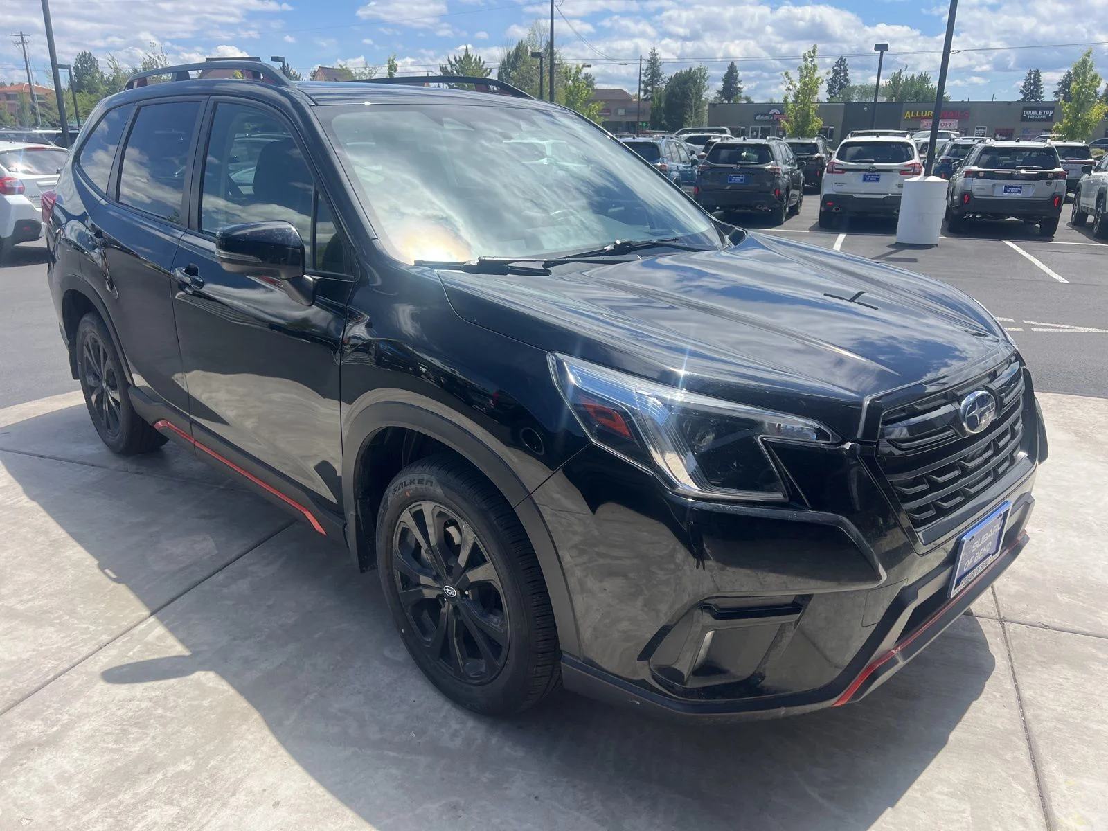 Used 2023 Crystal Black Silica Subaru Sport image 3