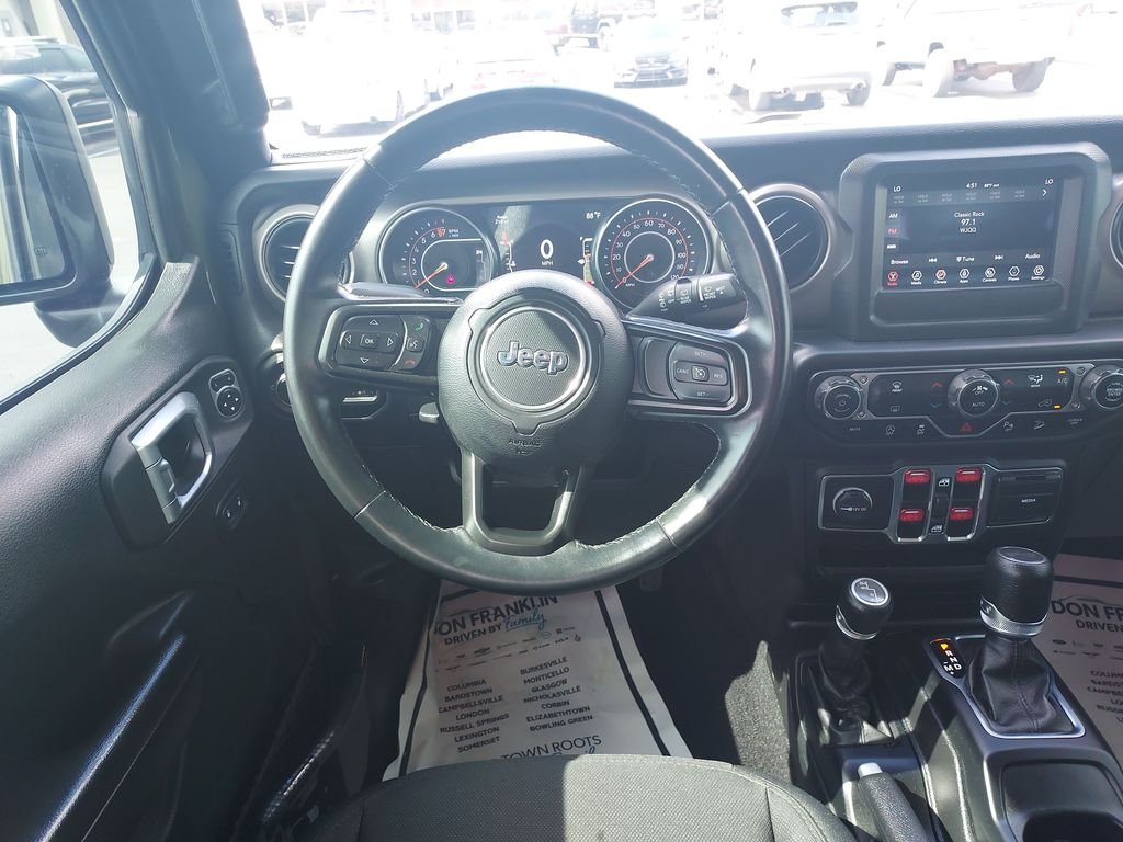 Used 2021 Green Jeep Unlimited Sport S image 13