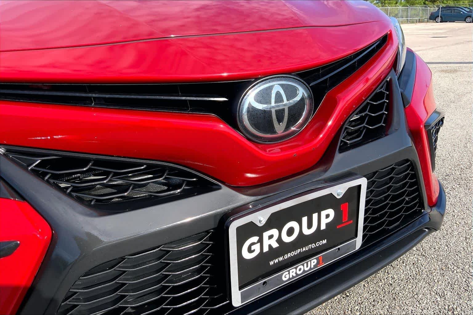 Used 2023 Supersonic Red Toyota SE image 29
