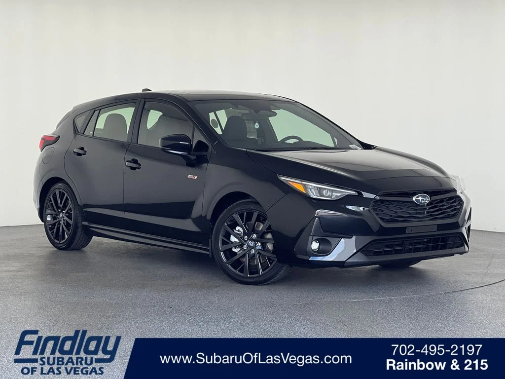 New 2026 CRYSTAL BLACK SILICA Subaru RS image 1