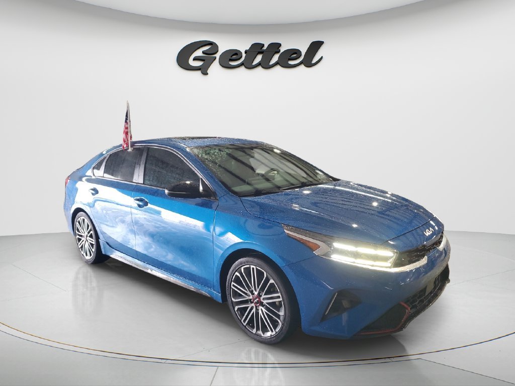 Used 2023 Blue Kia GT image 3