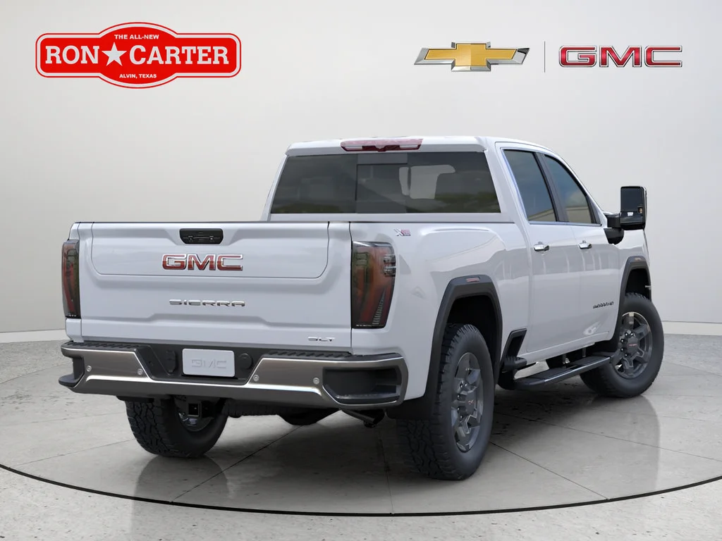 New 2026 Glacier White Tricoat GMC SLT image 7