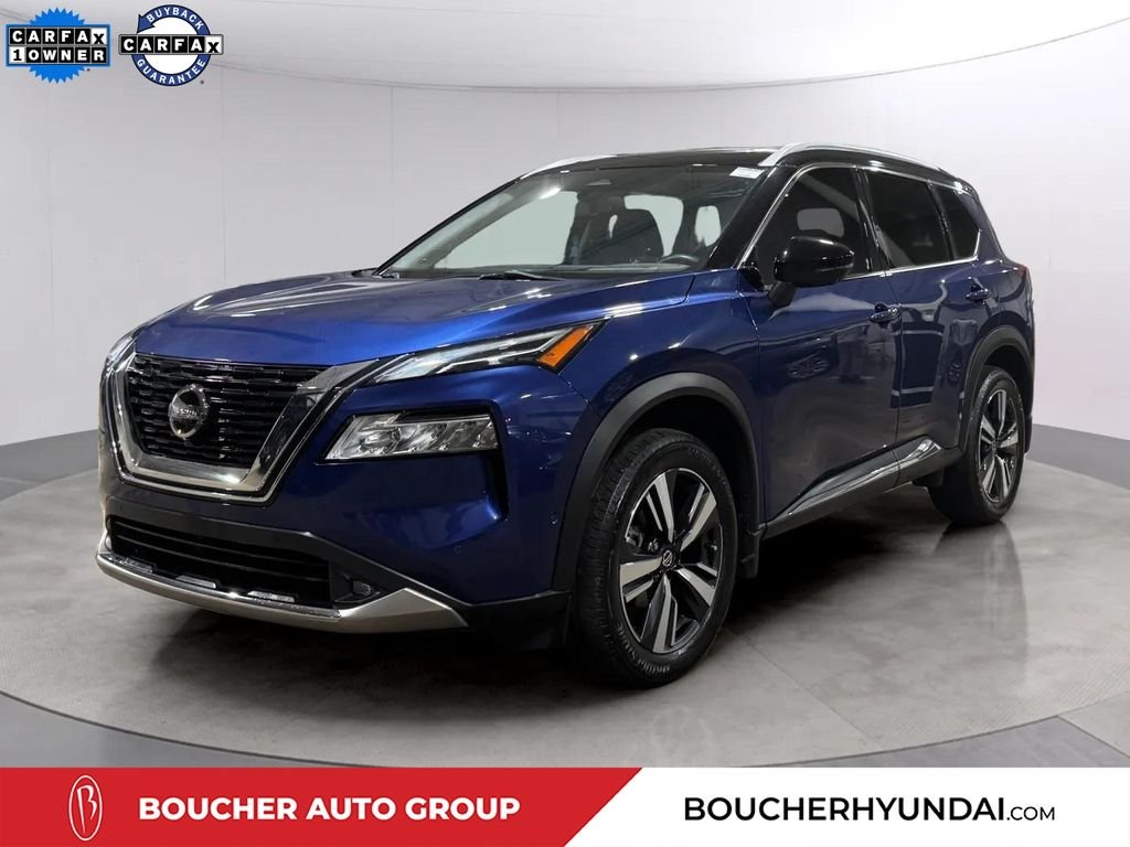 Used 2021 Caspian Blue Metallic/Super Black Nissan Platinum image 6
