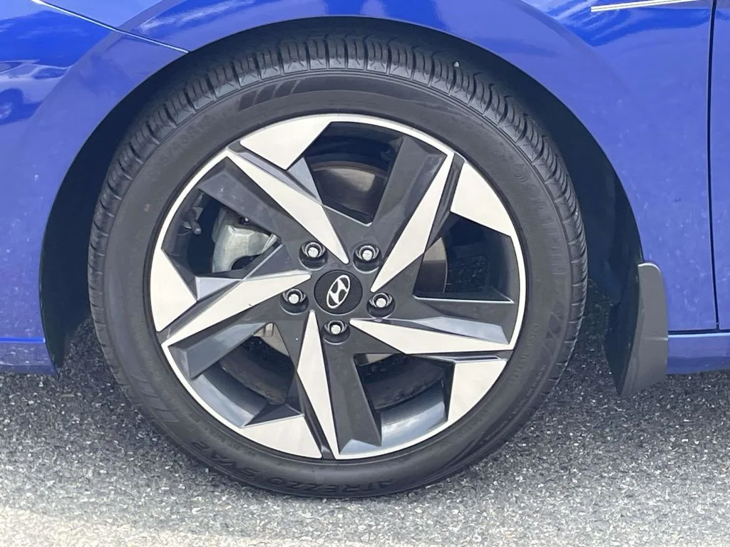 Used 2022 Blue Hyundai Limited image 11
