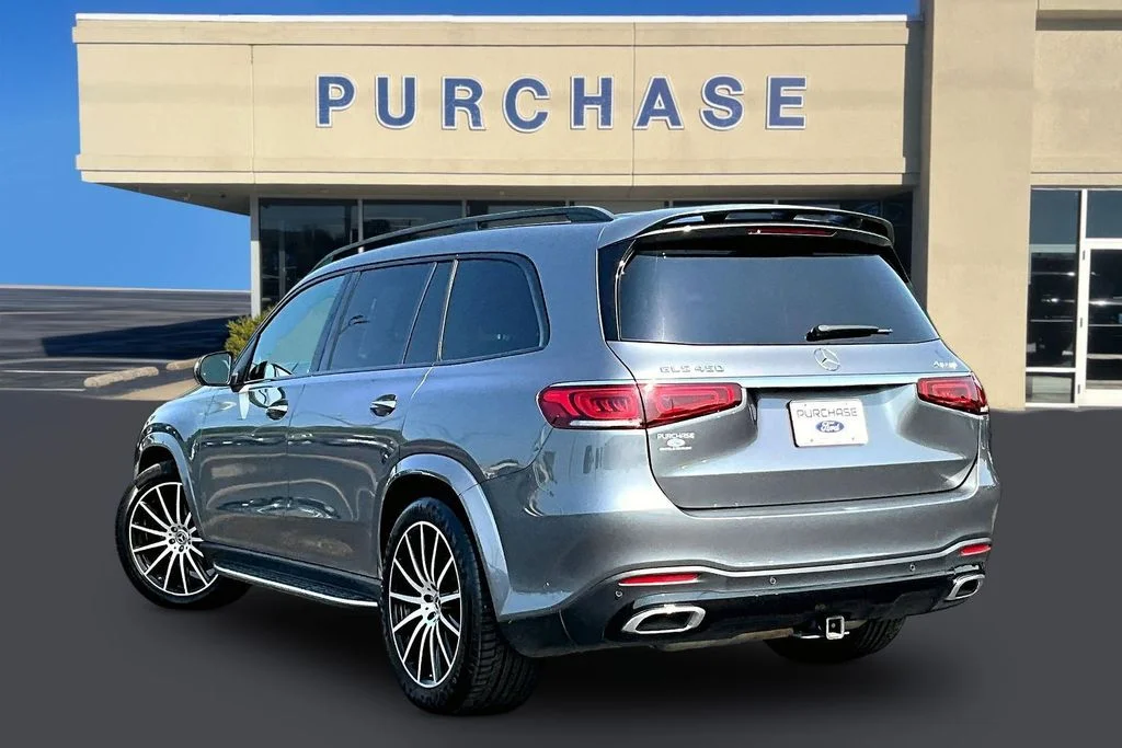 Used 2023 Mojave Silver Metallic Mercedes-Benz GLS 450 image 4