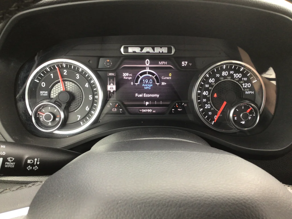 Used 2025 Bright White Clearcoat Ram Big Horn image 14