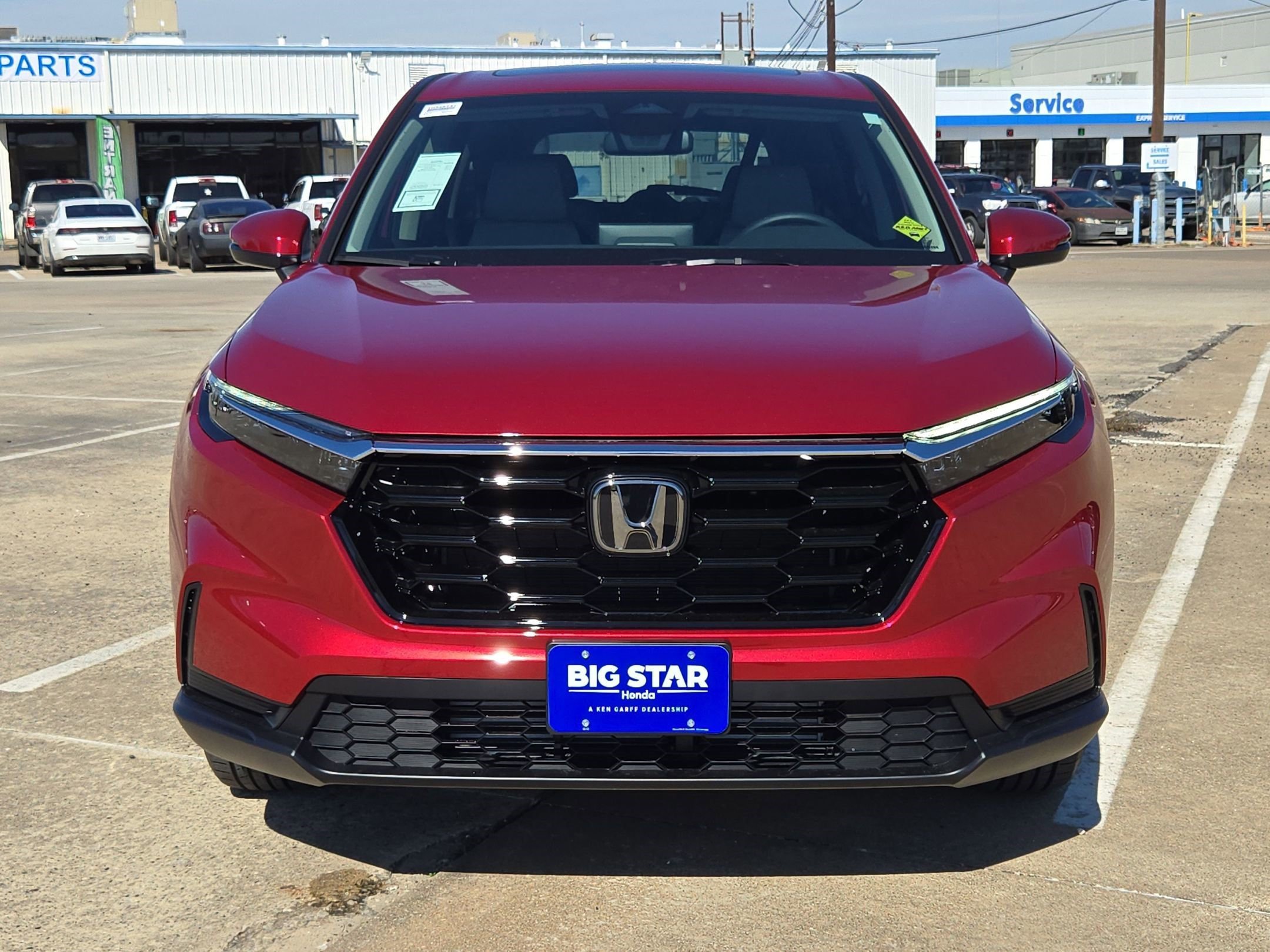 New 2027 Radiant Red Metallic Honda EX image 9