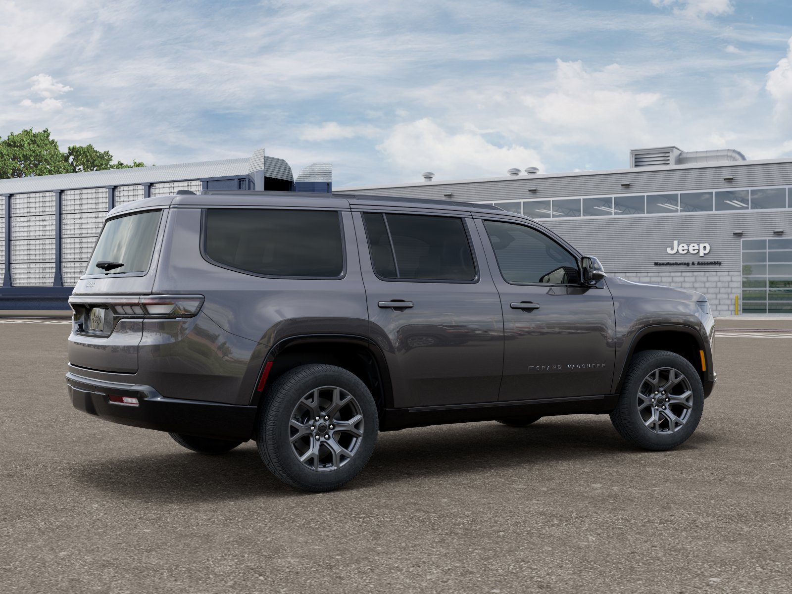New 2026 Baltic-Gray Metallic Clear-Coat Exterior Paint Jeep Grand Wagoneer image 2