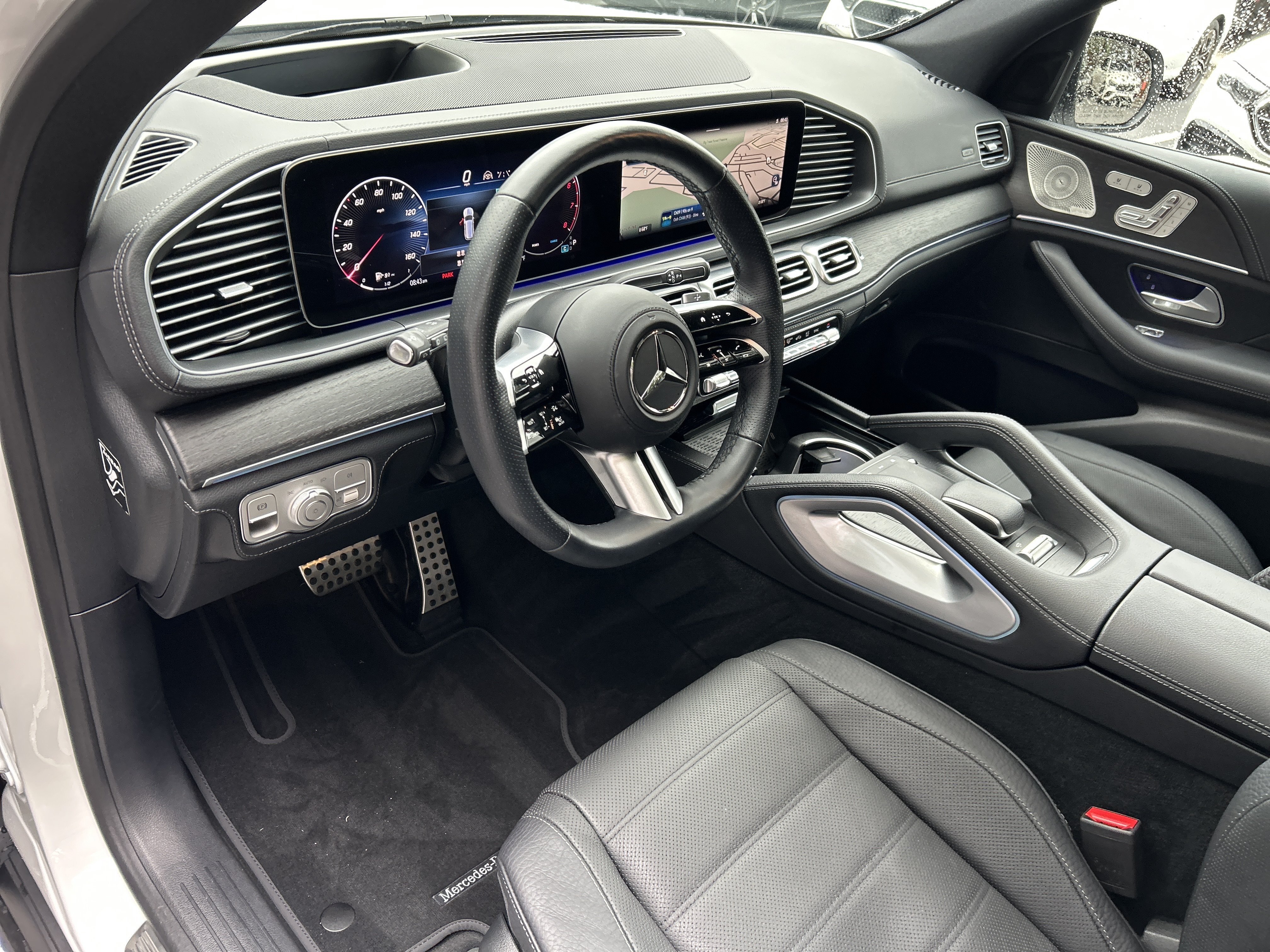 Certified Used 2025 MANUFAKTUR Moonlight White Metallic Mercedes-Benz GLS 450 4MATIC® SUV image 21