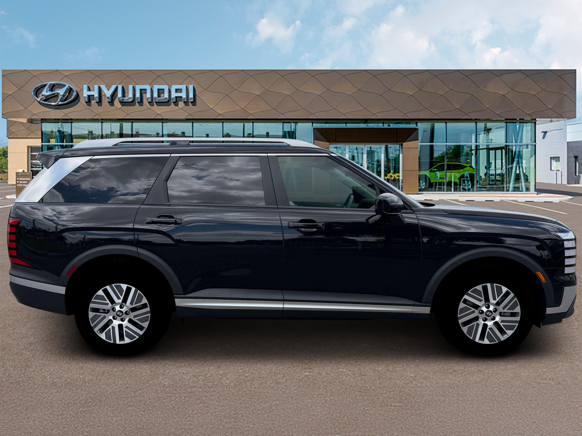 New 2026 Abyss Black Pearl Hyundai Blue SEL 7P image 10