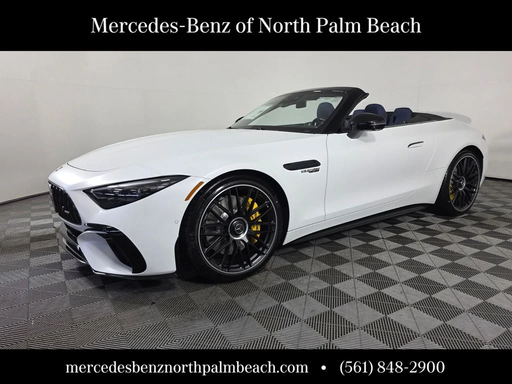 New 2026 Mercedes-Benz SL-Class SL 63 AMG® 2D Convertible in