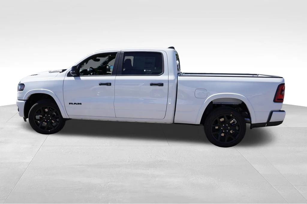 New 2026 Bright White Clear-Coat Exterior Paint RAM Laramie image 6