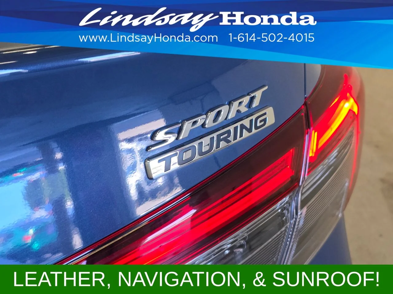 Used 2025 Blue Lagoon Pearl Honda Sport Touring image 7