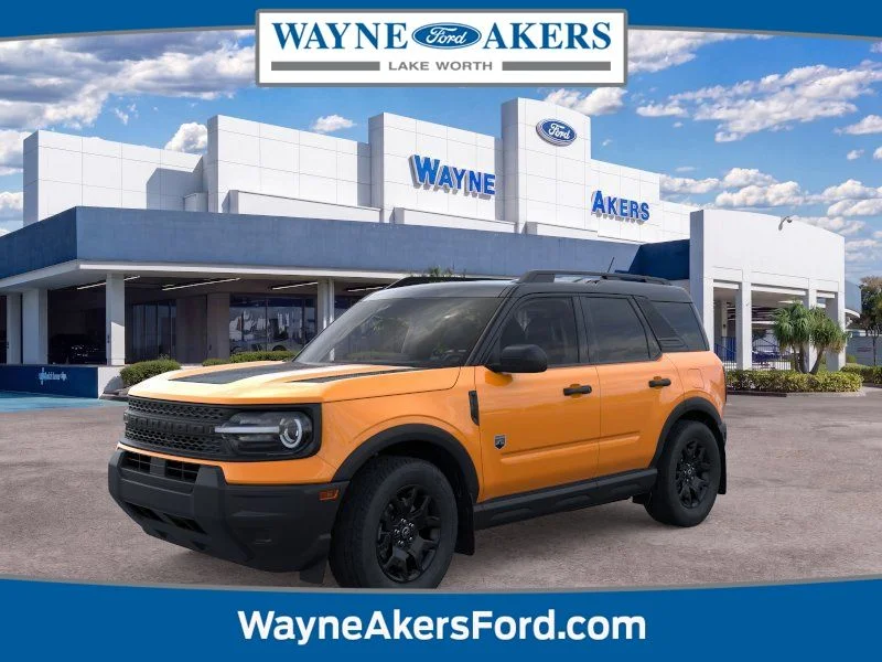 New 2026 Orange Fury Metallic Tri-Coat Ford Big Bend image 1