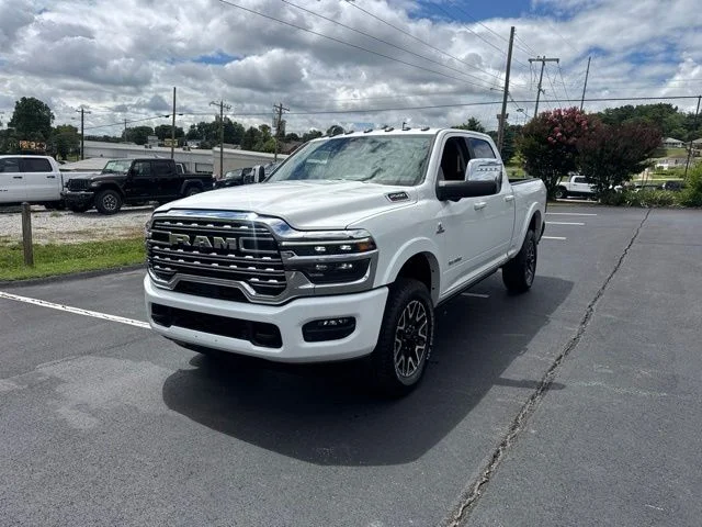 New 2026 Bright White Clear-Coat Exterior Paint RAM Limited Longhorn image 3