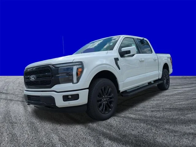 New 2026 Star White Metallic Tri-Coat Ford Lariat® image 8