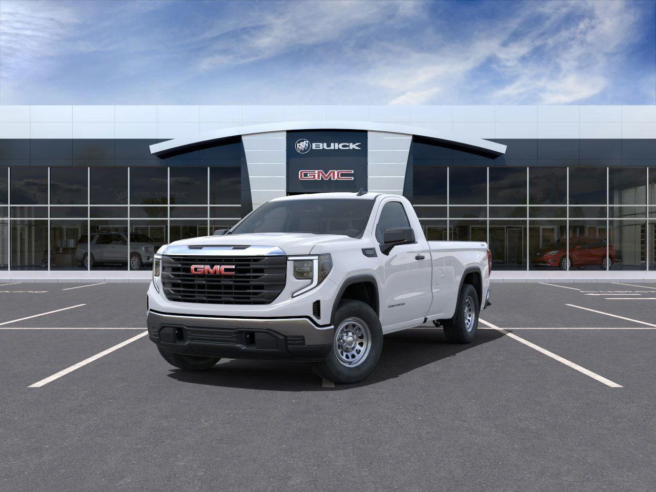New 2025 Summit White GMC Pro image 8