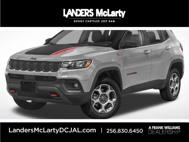 Used 2022 Gray Jeep Trailhawk image 1