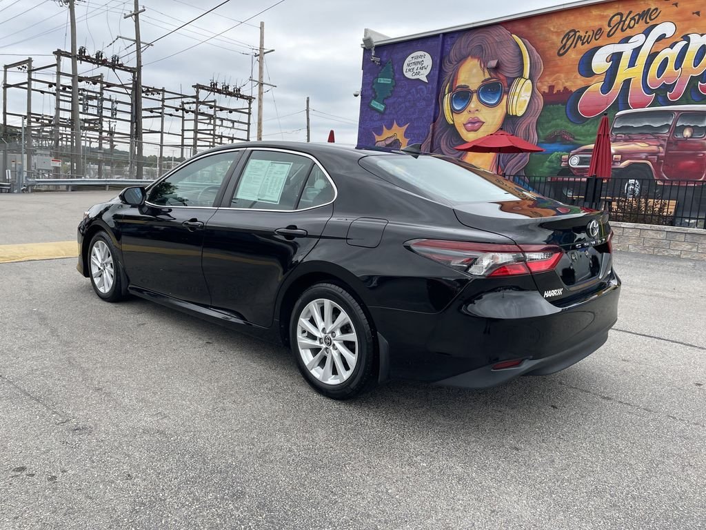 Used 2021 Black Toyota LE image 3