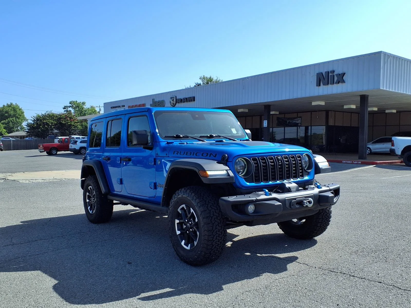 Used 2024 Hydro Blue Pearlcoat Jeep Rubicon image 19