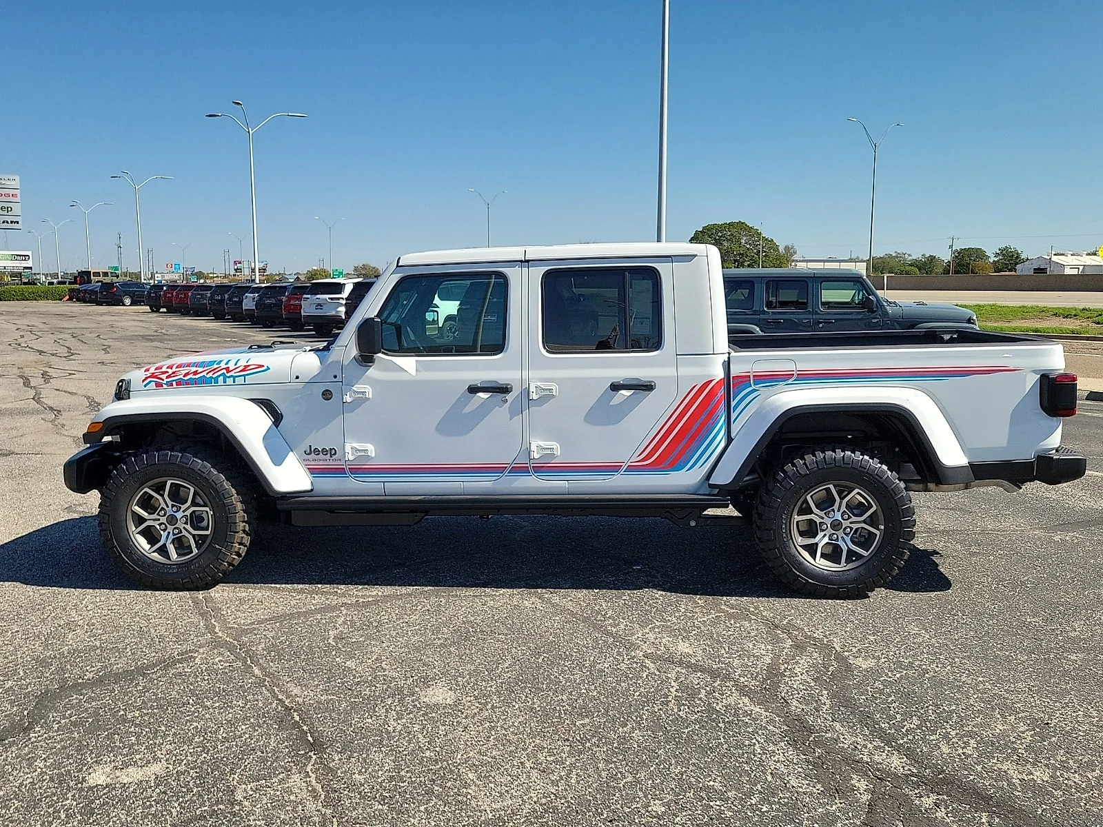 New 2026 Bright White Jeep REWIND 4X4 image 2