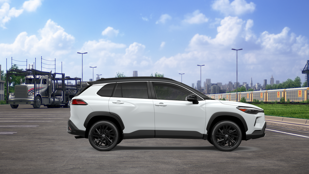 New 2026 Wind Chill Pearl with Jet Black roof Toyota Hybrid XSE image 22