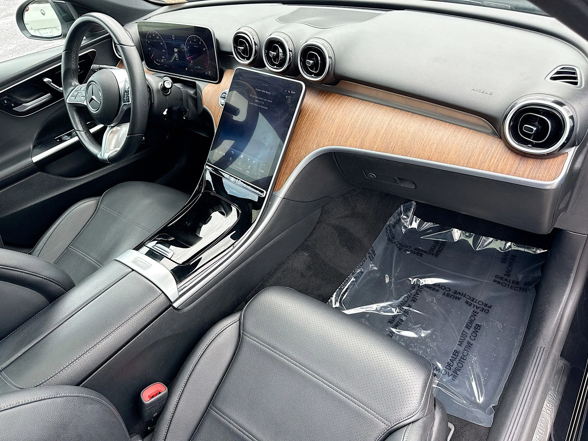 Used 2022 Obsidian Black Metallic Mercedes-Benz C 300 image 14