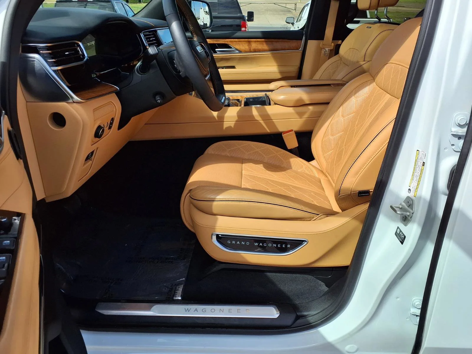 Used 2024 Bright White Clearcoat Jeep Series III image 16
