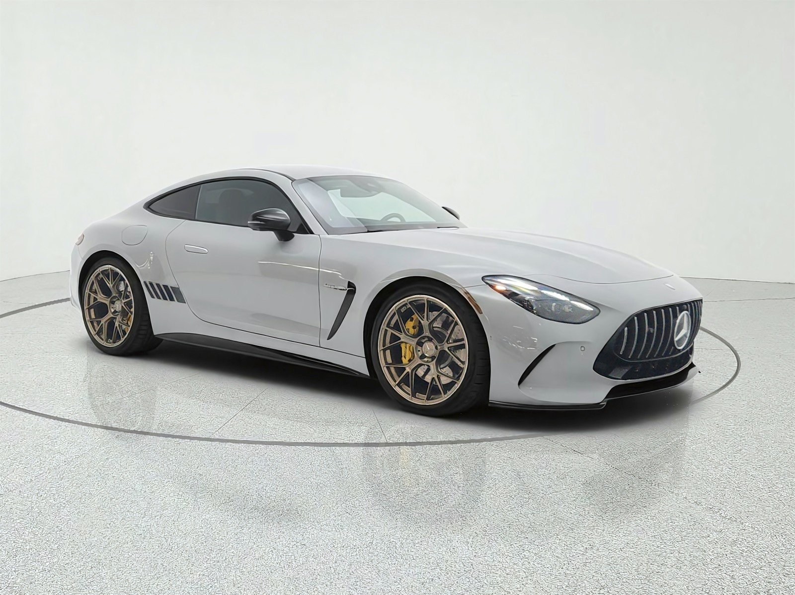 Certified Used 2025 MANUFAKTUR Alpine Grey Mercedes-Benz AMG® GT 63 Coupe image 3