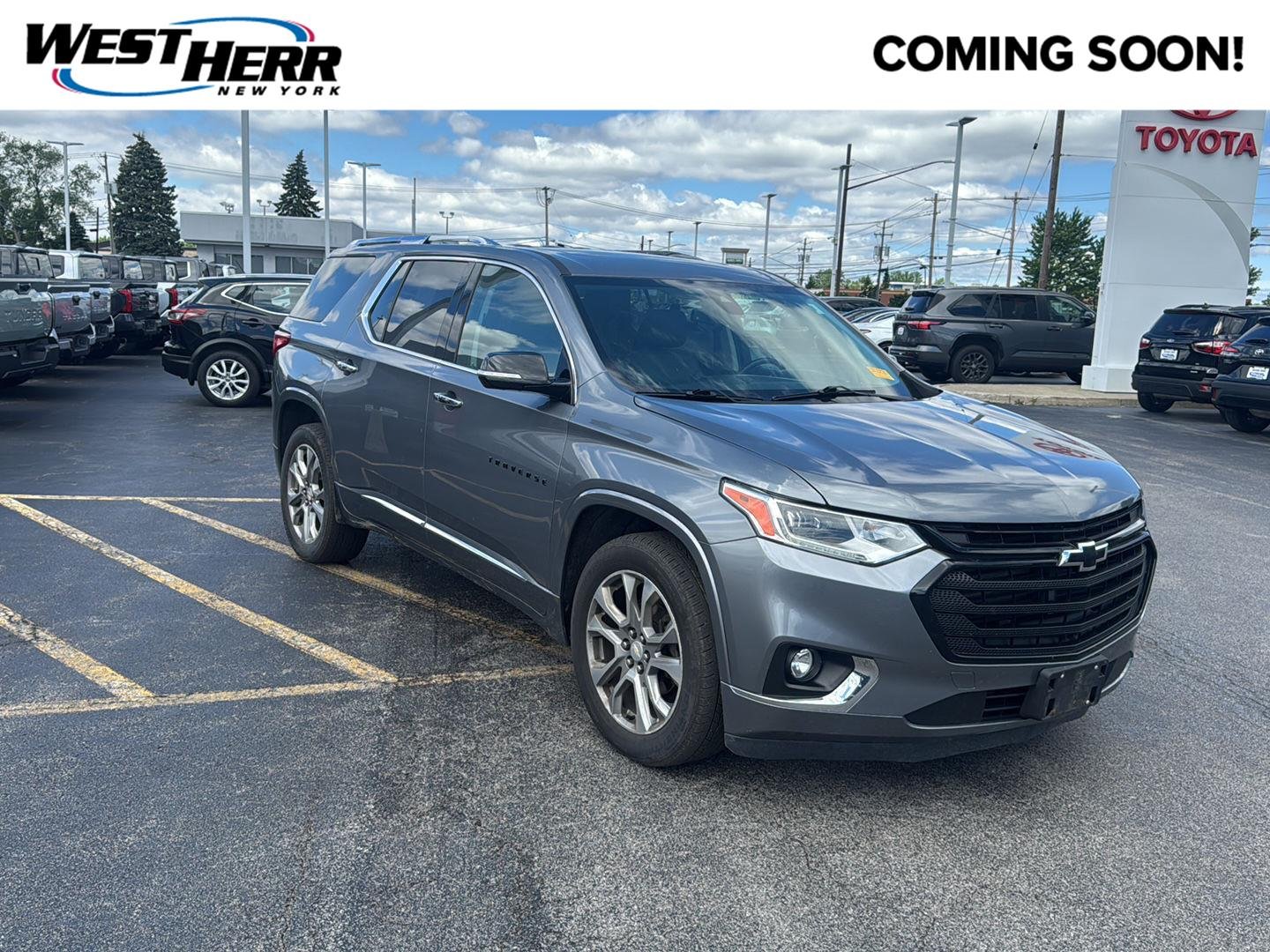 Used 2019 Satin Steel Metallic Chevrolet Premier image 1