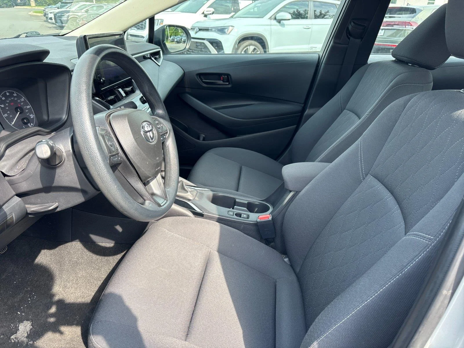 Used 2024 Classic Silver Metallic Toyota LE image 14