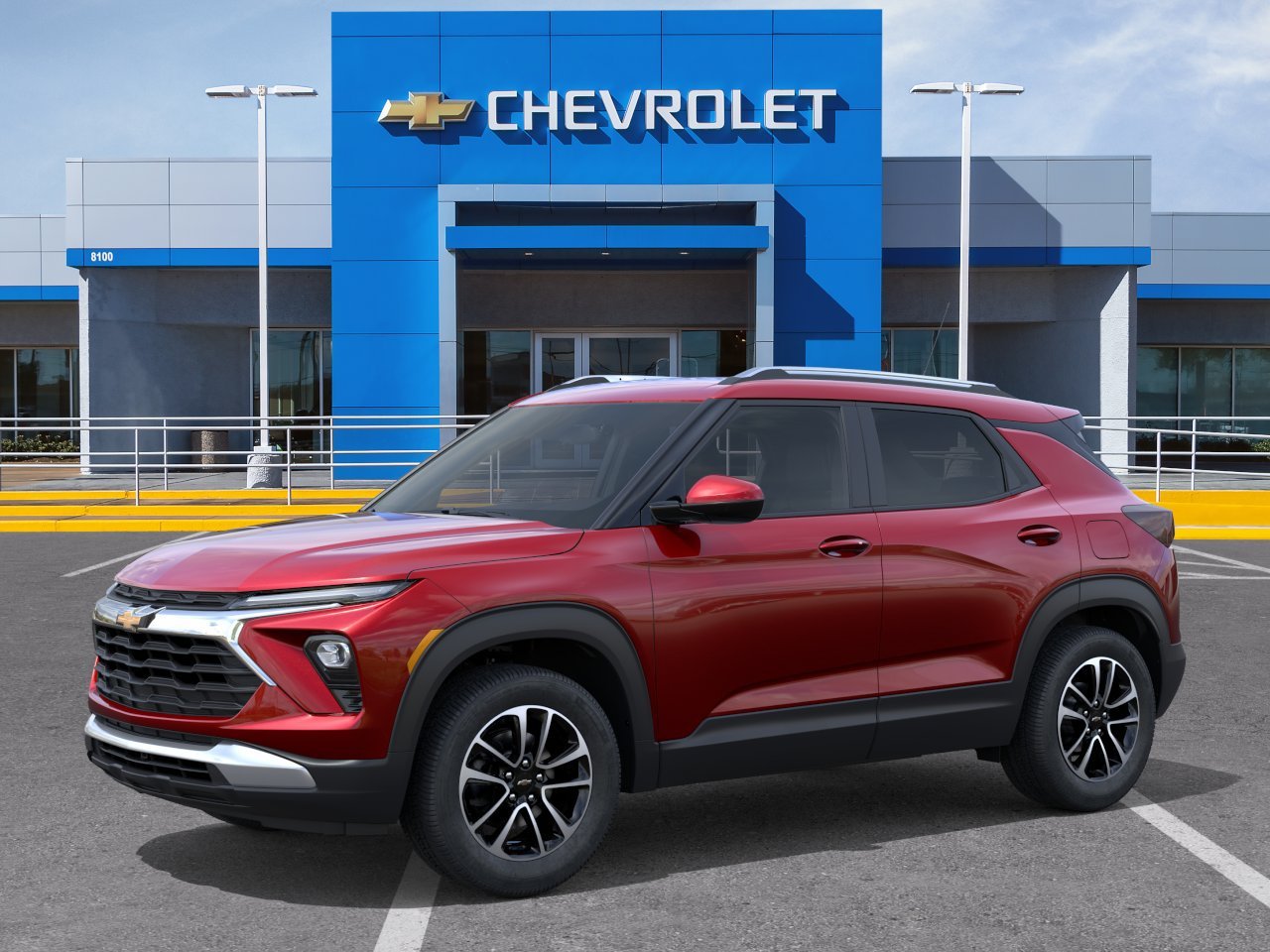 New 2026 Apex Red Chevrolet LT image 2