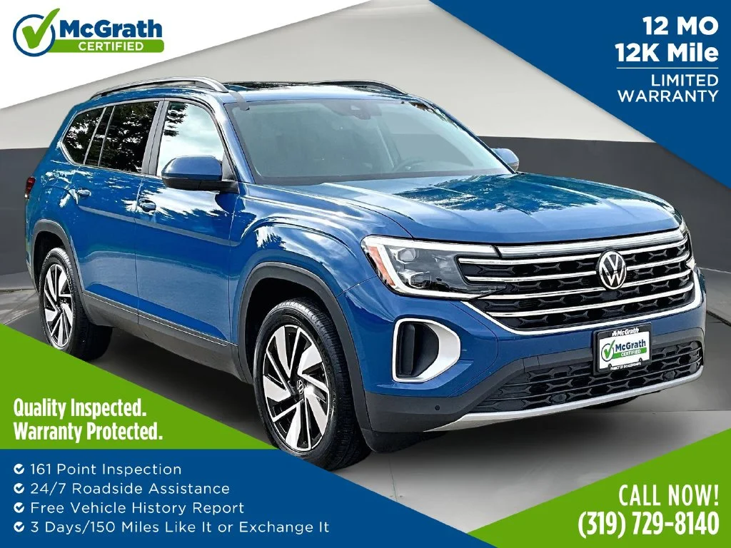 Used 2026 Blue Volkswagen SE w/Technology image 1
