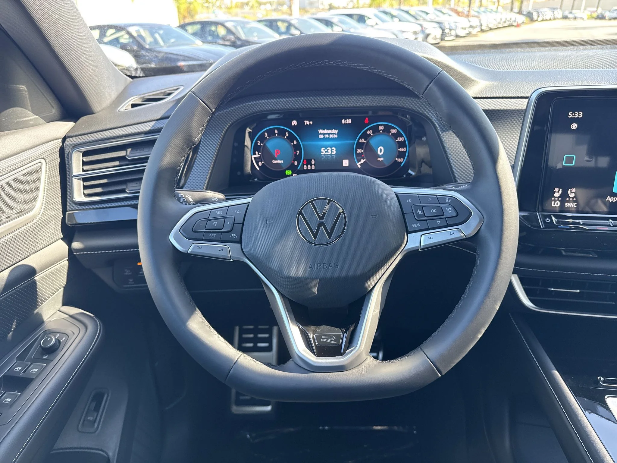 New 2026 Opal White Pearl Volkswagen 2.0T SEL Premium R-Line image 18