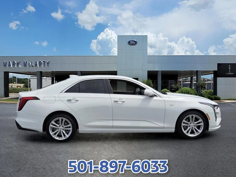Used 2023 Summit White CADILLAC 4DR SDN LUXURY image 6