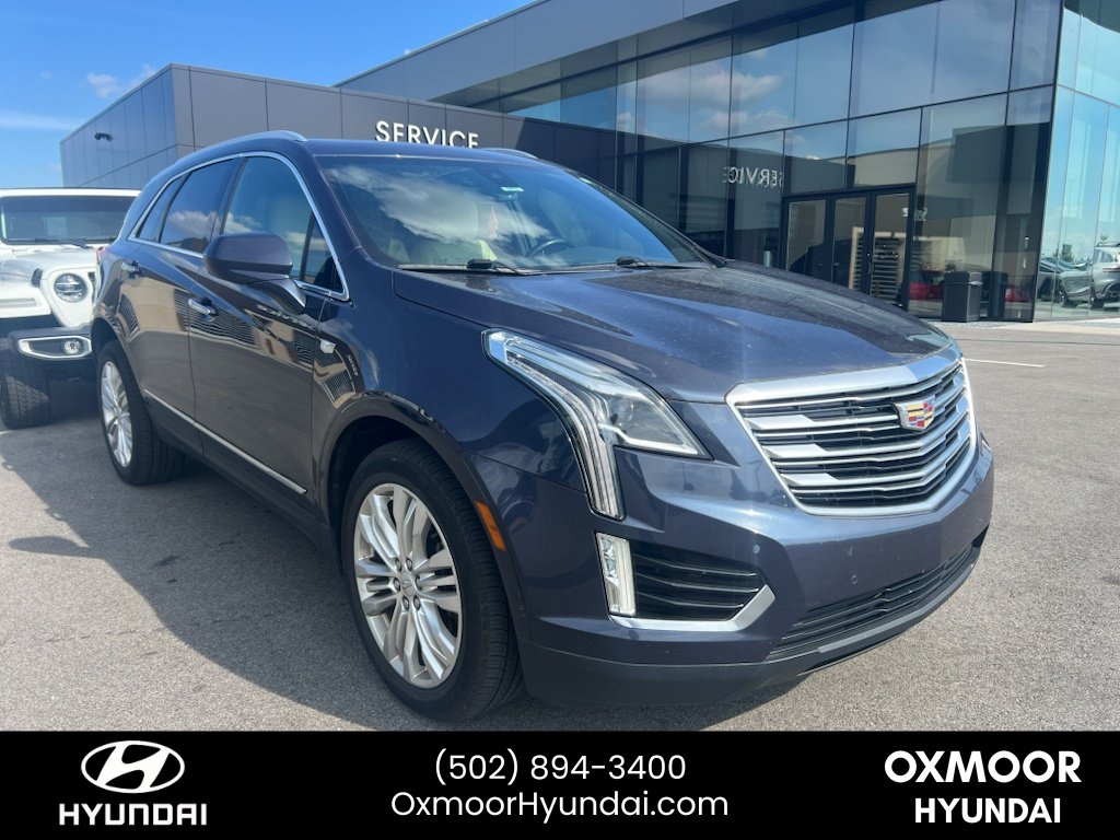 Used 2019 Harbor Blue Metallic Cadillac Premium Luxury AWD image 1