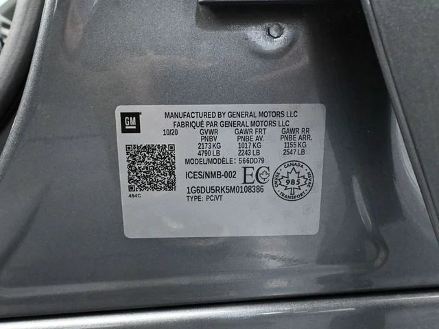 Used 2021 Gray Cadillac Sport image 49
