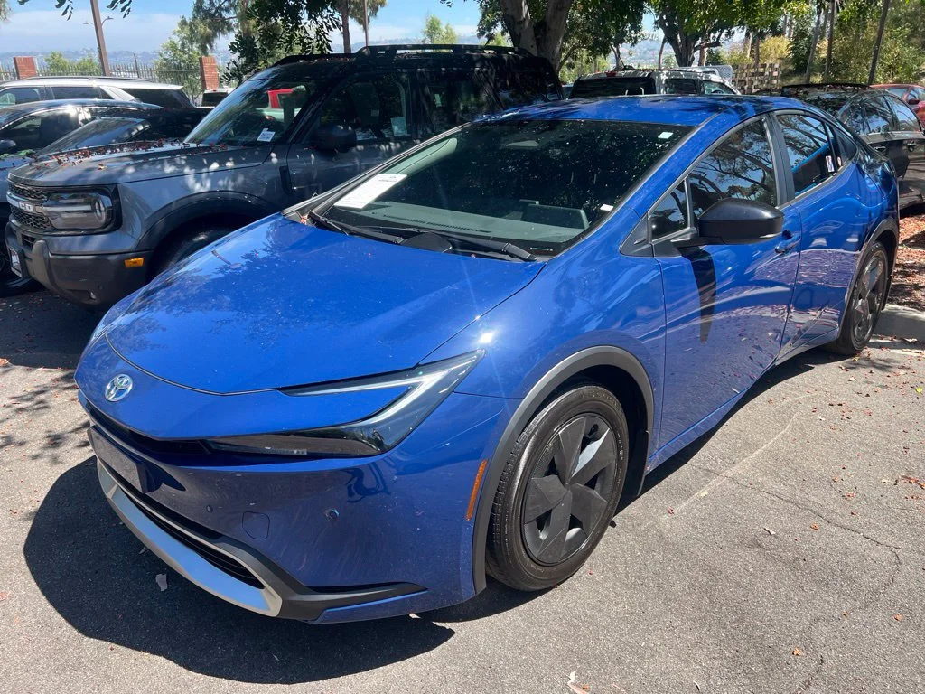 Certified Used 2024 Blue Toyota SE image 1