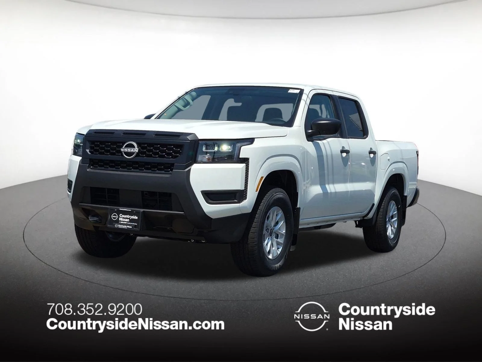 New 2026 Glacier White Nissan Crew Cab S image 1