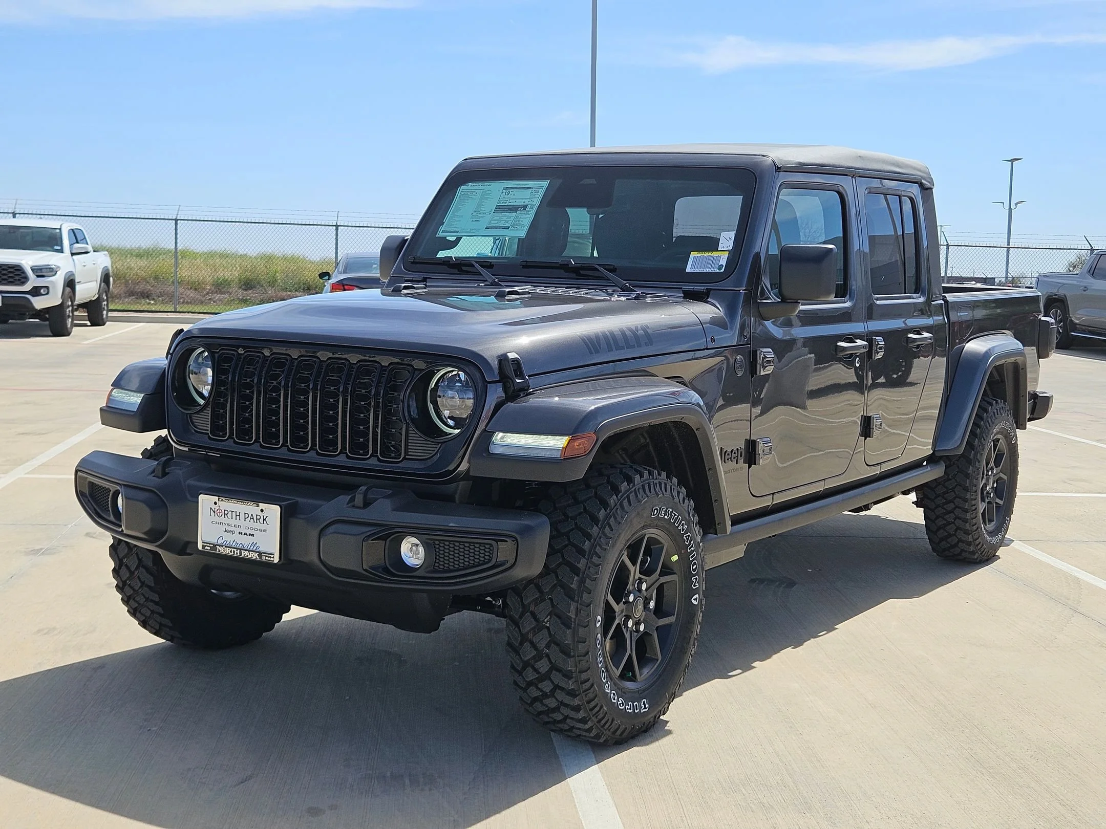 New 2026 Granite Crystal Metallic Clear-Coat Exterior Paint Jeep Willys image 7