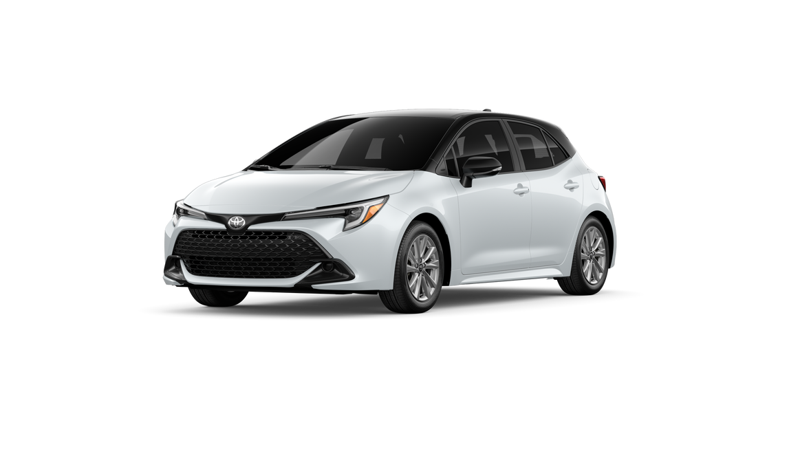 New 2027 Wind Chill Pearl with Black roof Toyota SE image 23