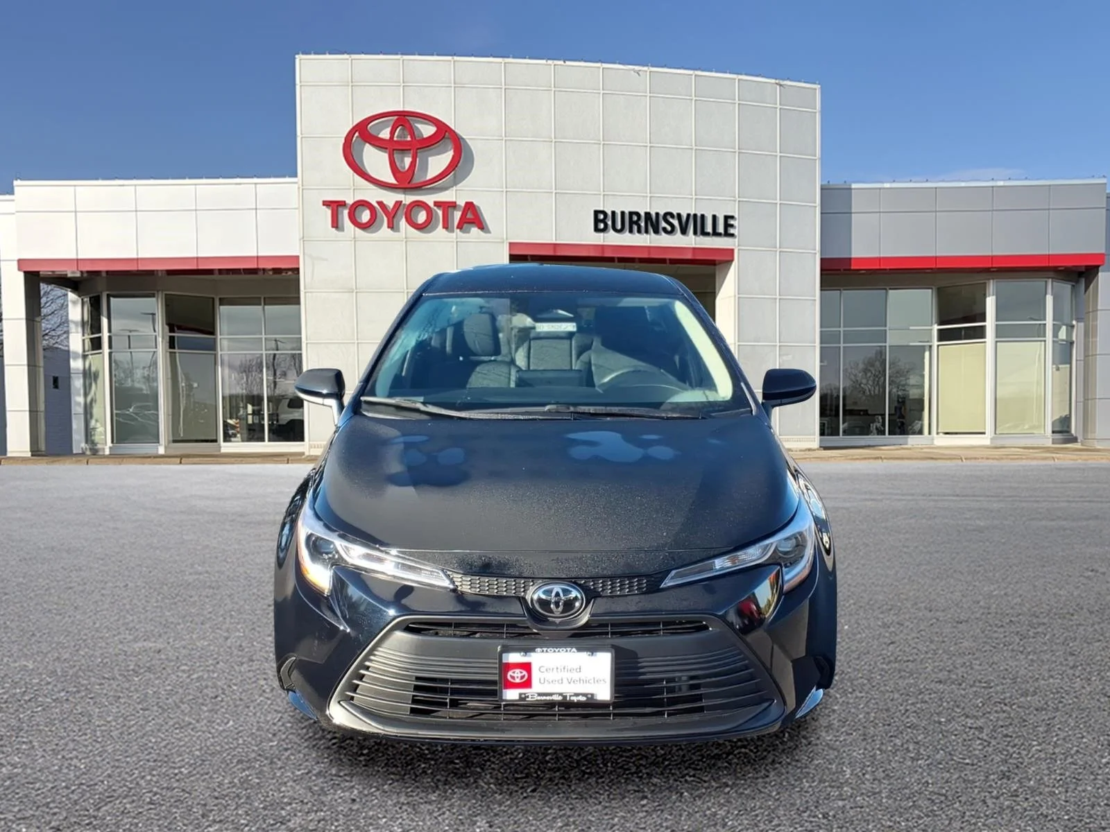 Certified Used 2025 Black Toyota LE image 9