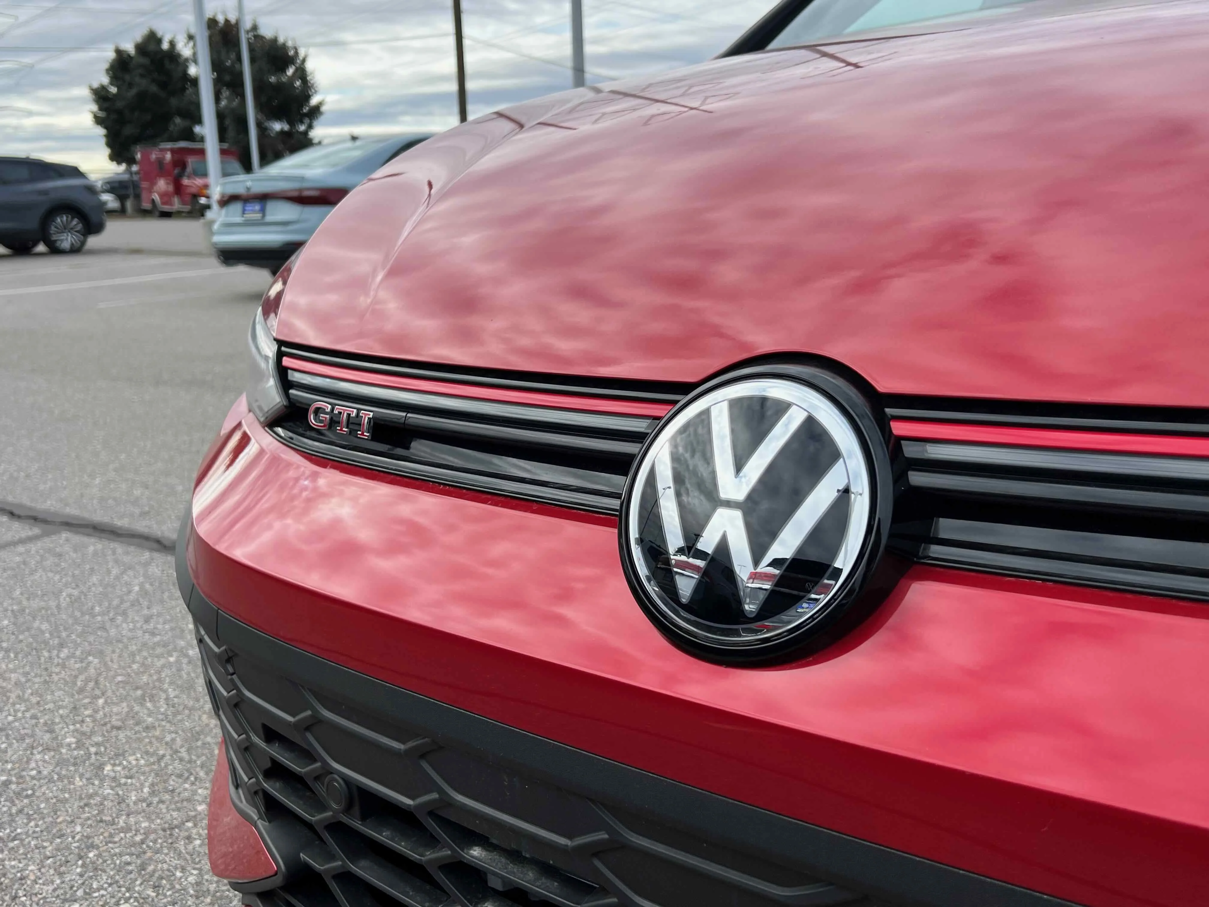 New 2026 Red Volkswagen SE image 7