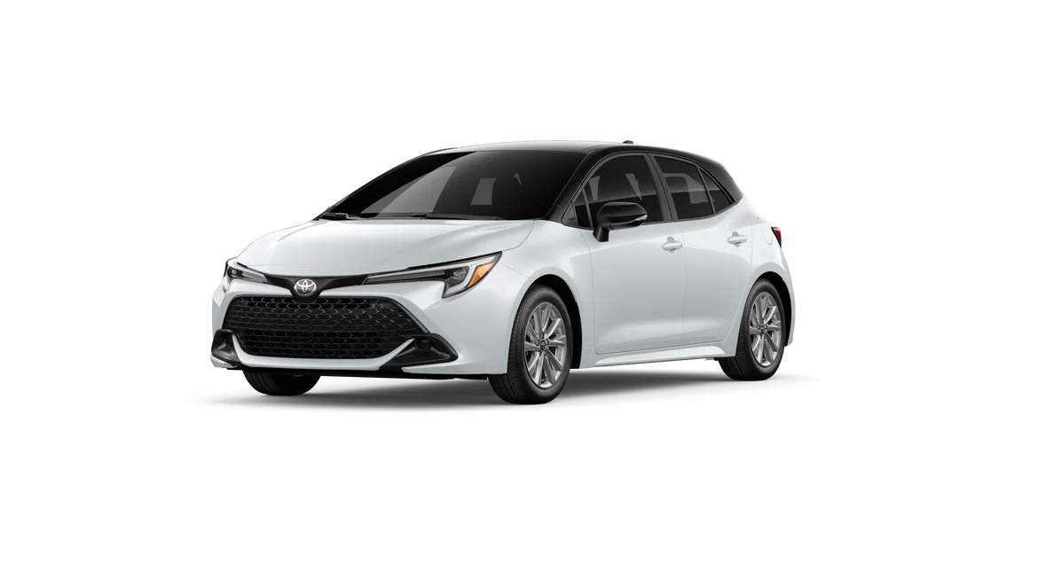 New 2027 Wind Chill Pearl with Black roof Toyota SE image 22