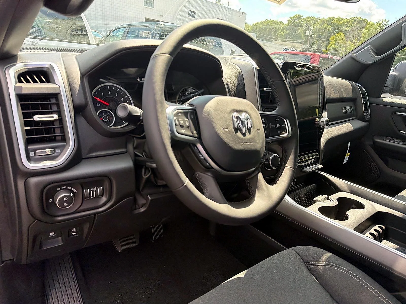 New 2026 Diamond Black Crystal Pearlcoat RAM Big Horn image 8