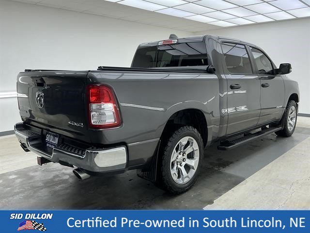 Used 2023 Granite Crystal Metallic Clearcoat Ram Big Horn image 4
